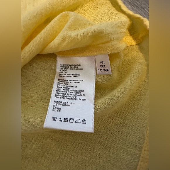 UO Willa Sleeveless Ruffle Babydoll Top Size Large - Picture 11 of 11